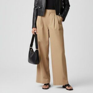 NWT Zara Wide Leg Pleated Trousers
